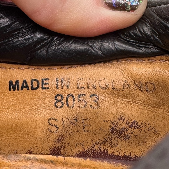 Dr. Martens *Made in England* Style #8053 Dark Brown Leather Oxfords - Size 10.5 main image 12